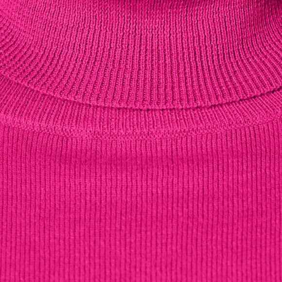 Women's Lightweight Cotton Blend Turtleneck Sweater Plus Size Casual Fashion - Picture 7 of 8